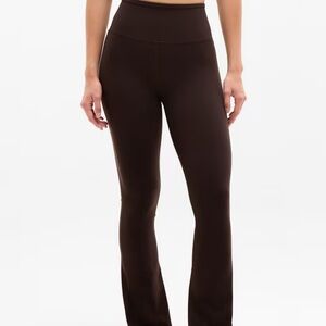 Athleta Women's Black High-Waisted Flare Leggings